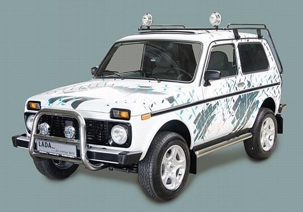 Das Lada Sondemodell Niva Hunter. Foto: Auto-Reporter/Lada